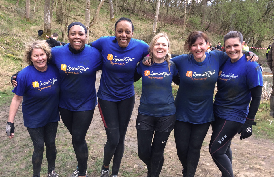 Group of smiling women